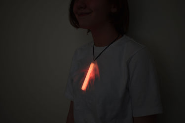4 inch 10mm Orange Glow Sticks- 50 Per Package
